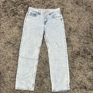 Levi's Light Blue Straight Leg Jeans